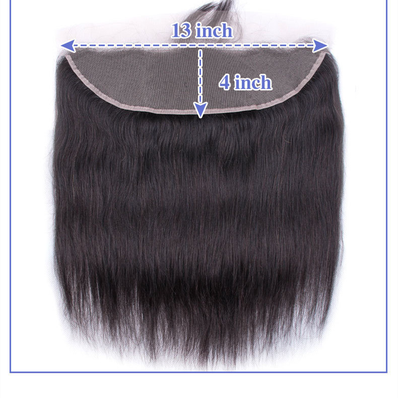 European And American Natural Color Lace Real Hair Wig - Image 4